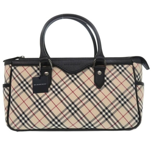 BURBERRY Black Leather Bag - Picture 1 of 10
